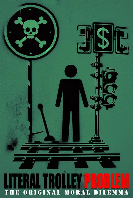 Literal Trolley Problem
