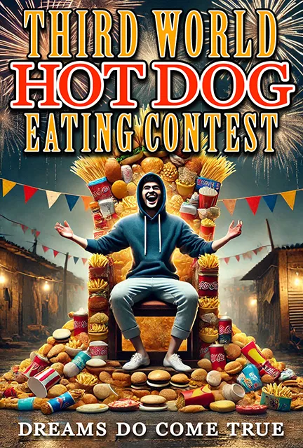 Third World Hot Dog Eating Contest